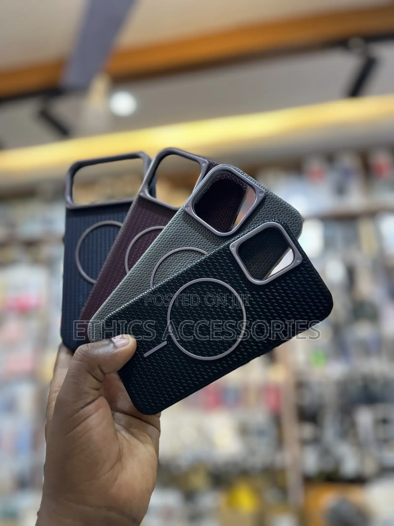 Textured Magnetic Phone Cases