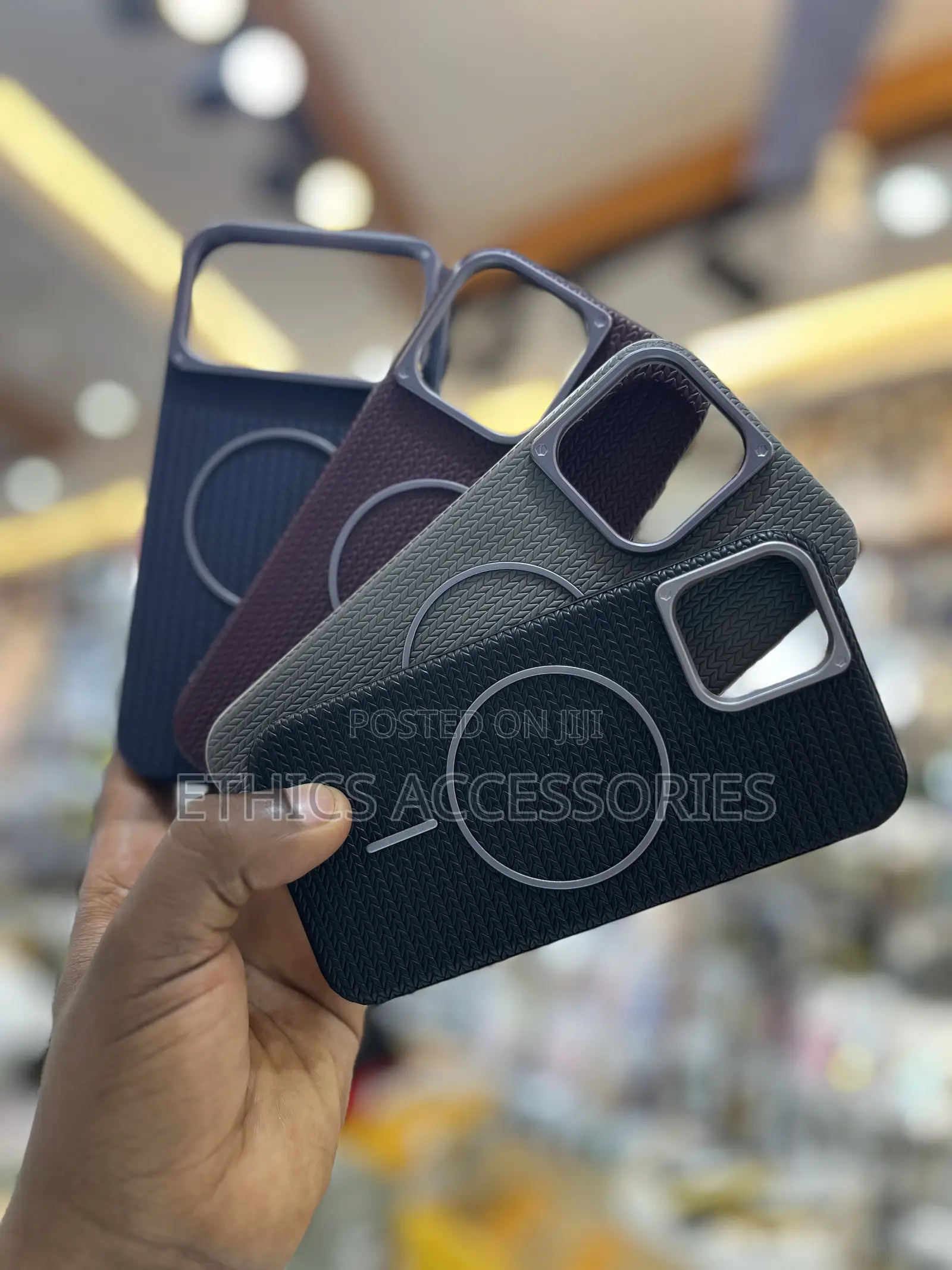 Textured Magnetic Phone Cases