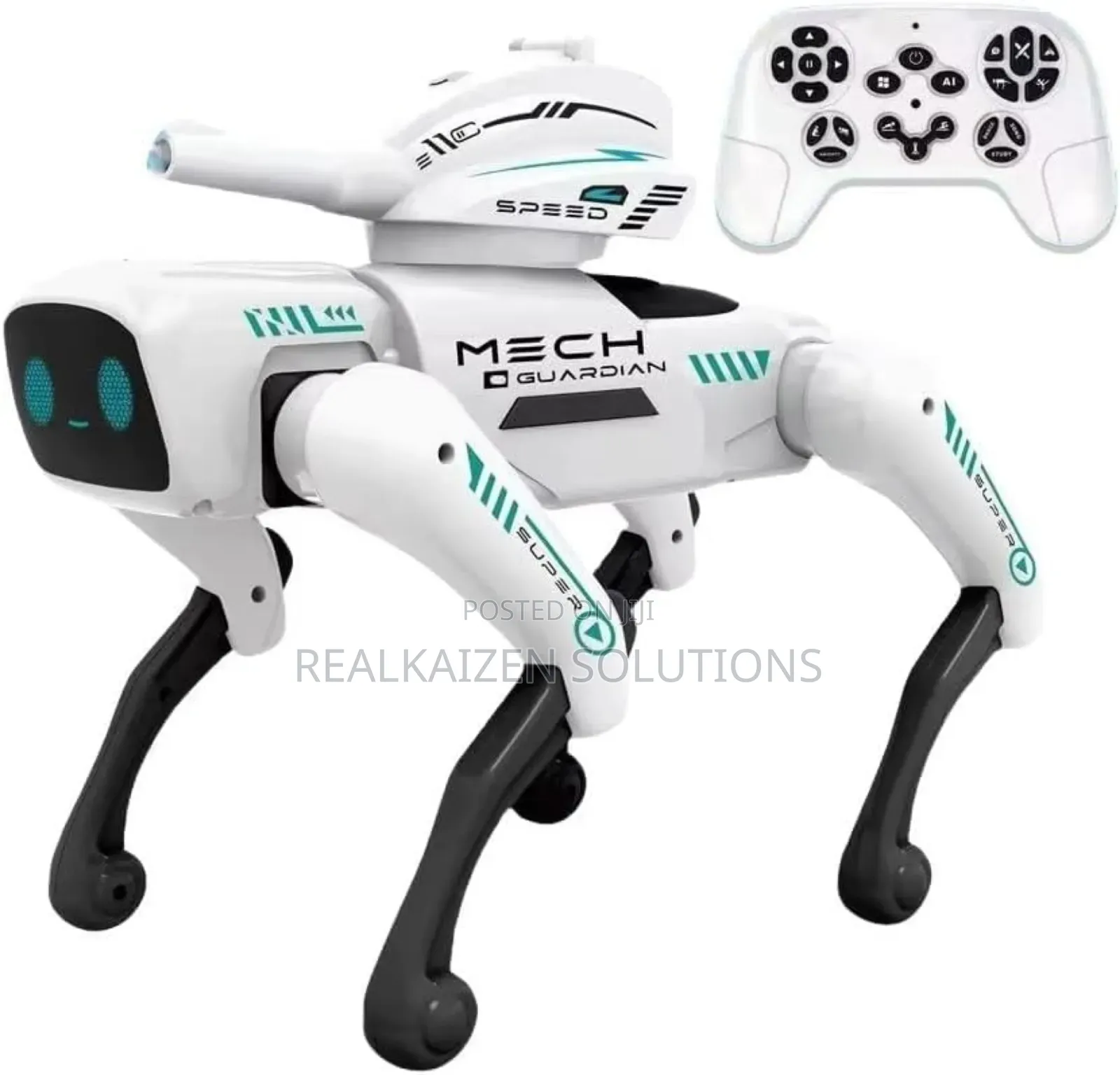 Mech Guardian 2-in-1 Smart Ai Programmable Rc Robot Toy