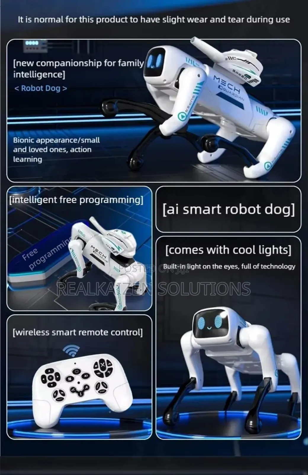 Mech Guardian 2-in-1 Smart Ai Programmable Rc Robot Toy