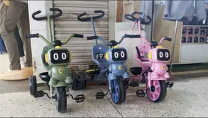 Baby Tricycle With Steering Handle