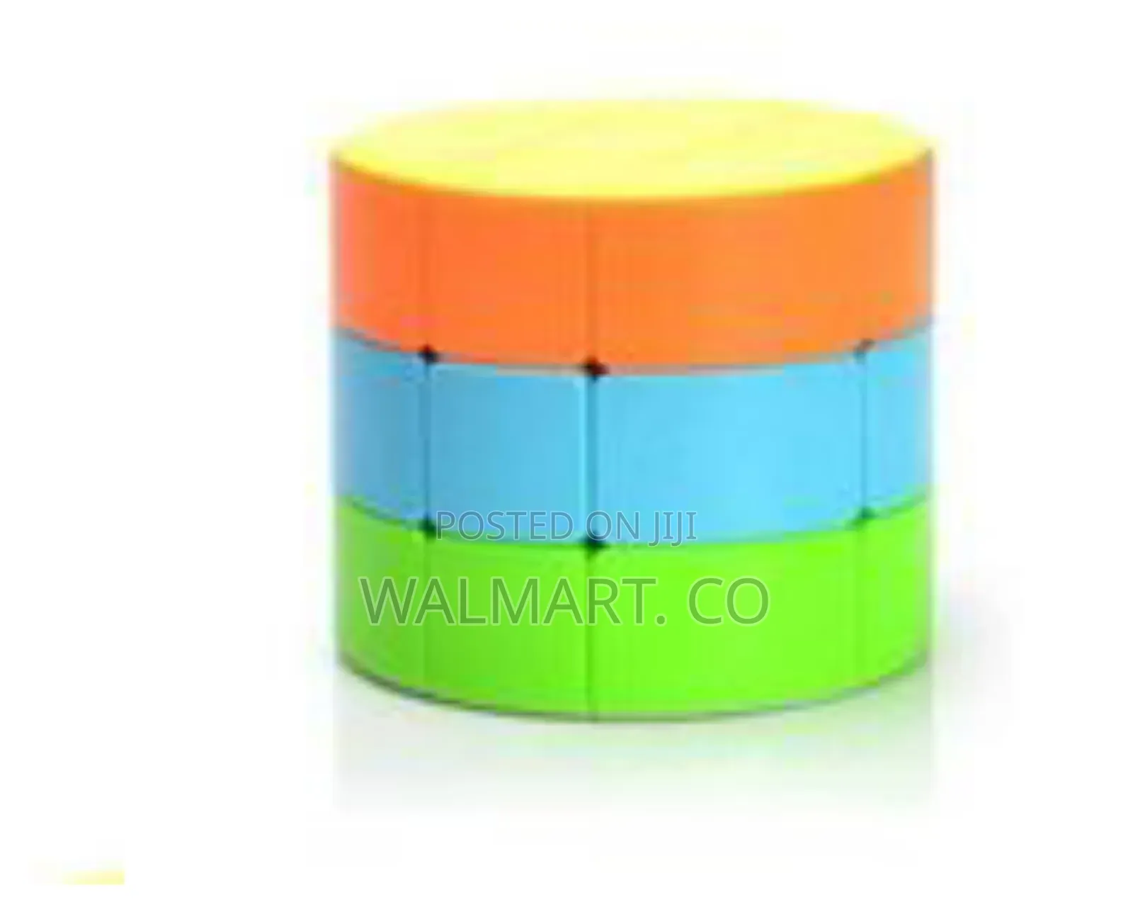 Cylindrical Barrel Twist Puzzle(3x3) Multicolor