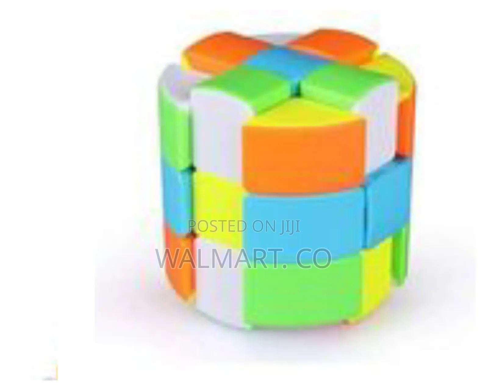 Cylindrical Barrel Twist Puzzle(3x3) Multicolor