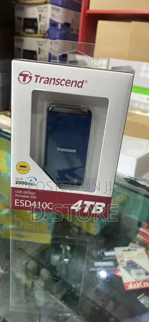 4tb External Portable SSD Transcend