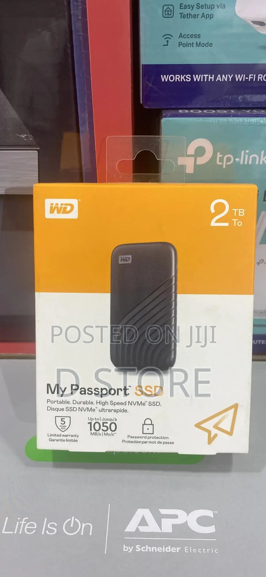 2tb External SSD My Passport Wd