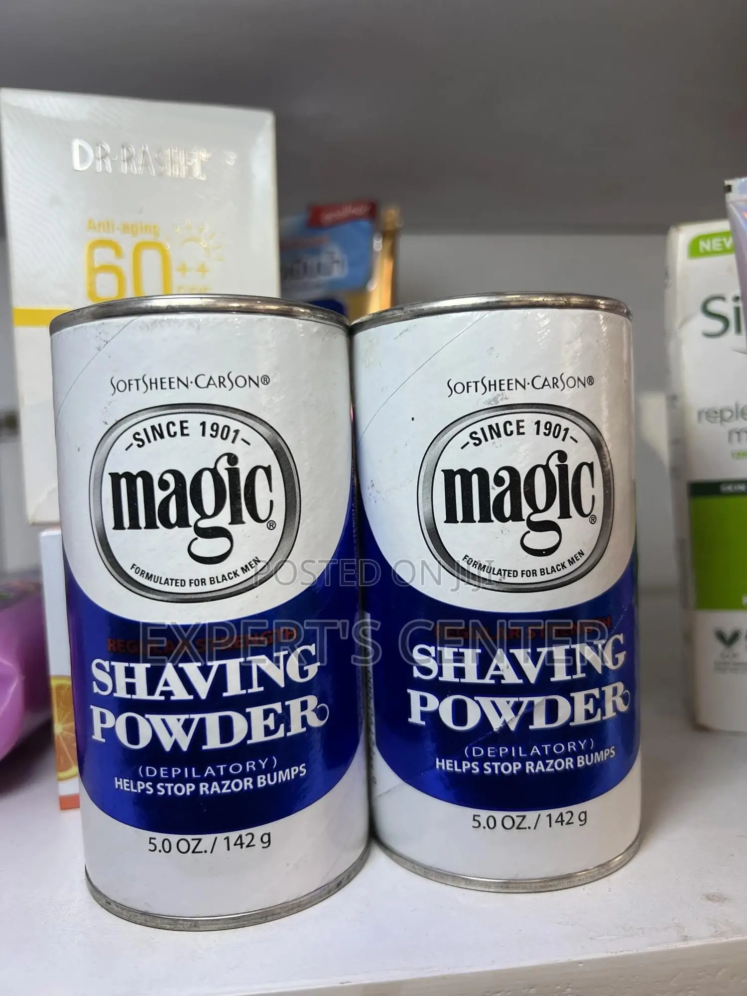 Magic Shaving Powder Blue