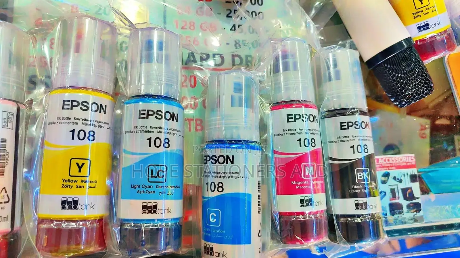 Epson 108 Ink - Unpacked (Original )