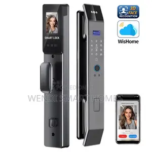 3d Face Id, Camera Fingerprint, Card, Password Tuya Smart Lock