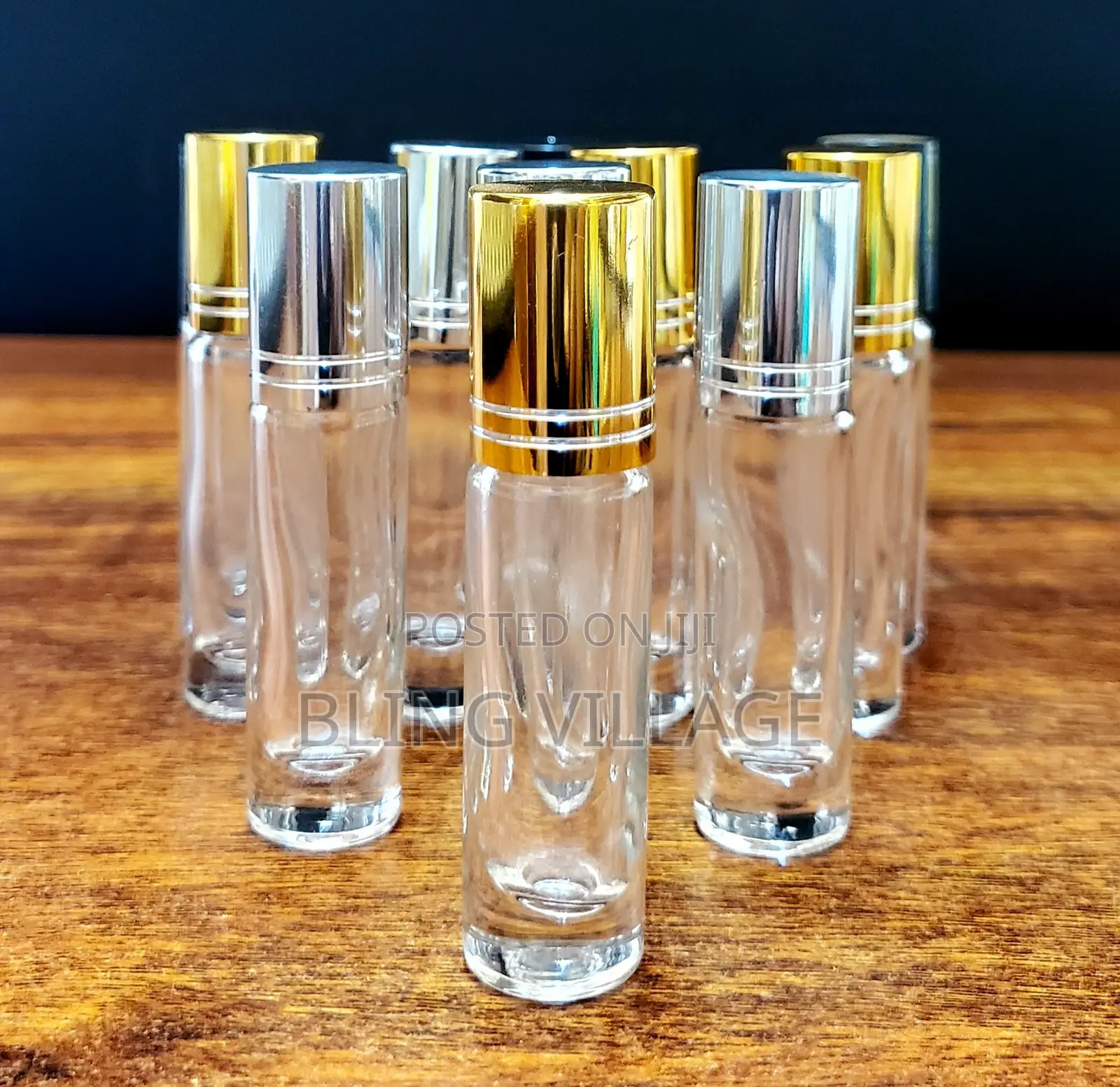 Roll-on Perfume Oil, Cosmetic, Lip Balm Bottles 12 Pieces