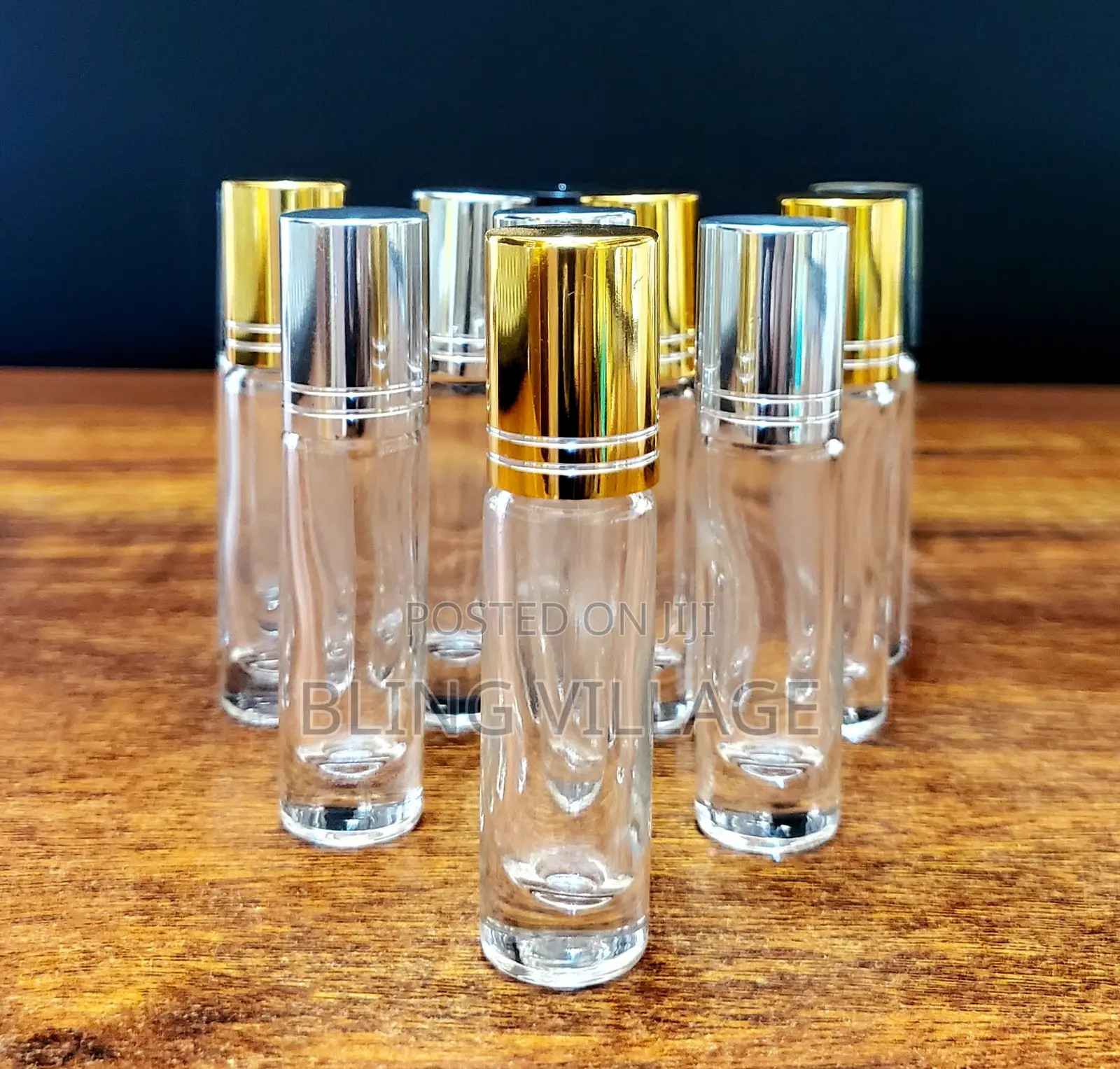 Roll-on Perfume Oil, Cosmetic, Lip Balm Bottles 12 Pieces