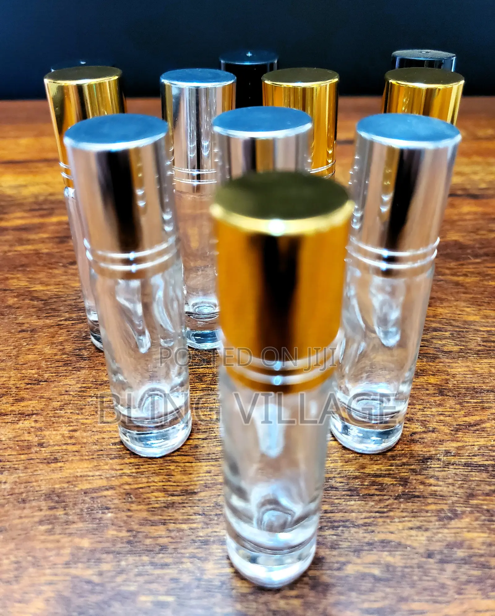 Roll-on Perfume Oil, Cosmetic, Lip Balm Bottles 12 Pieces