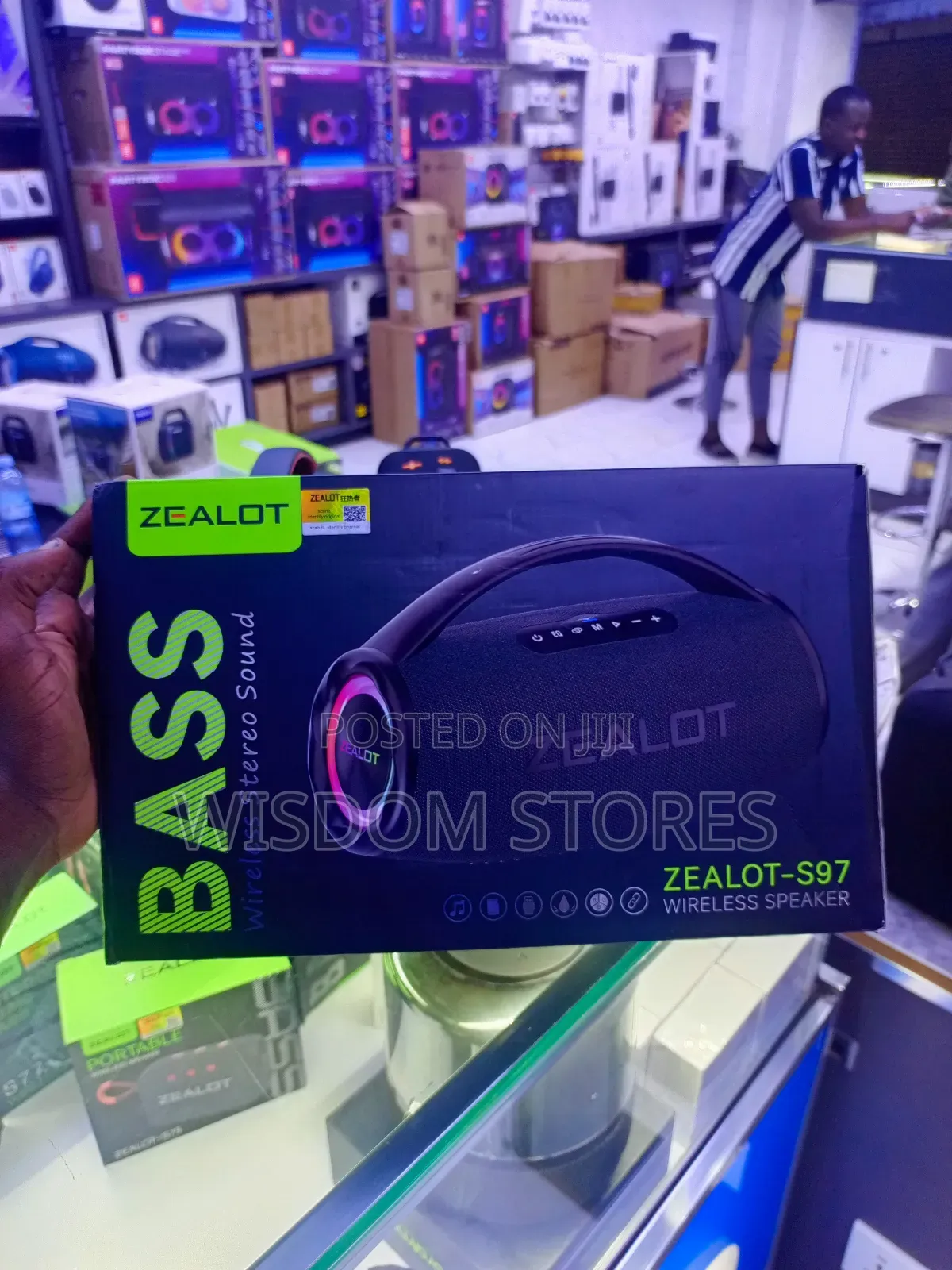 Zealot S97 Portable Wireless Bluetooth Speaker.