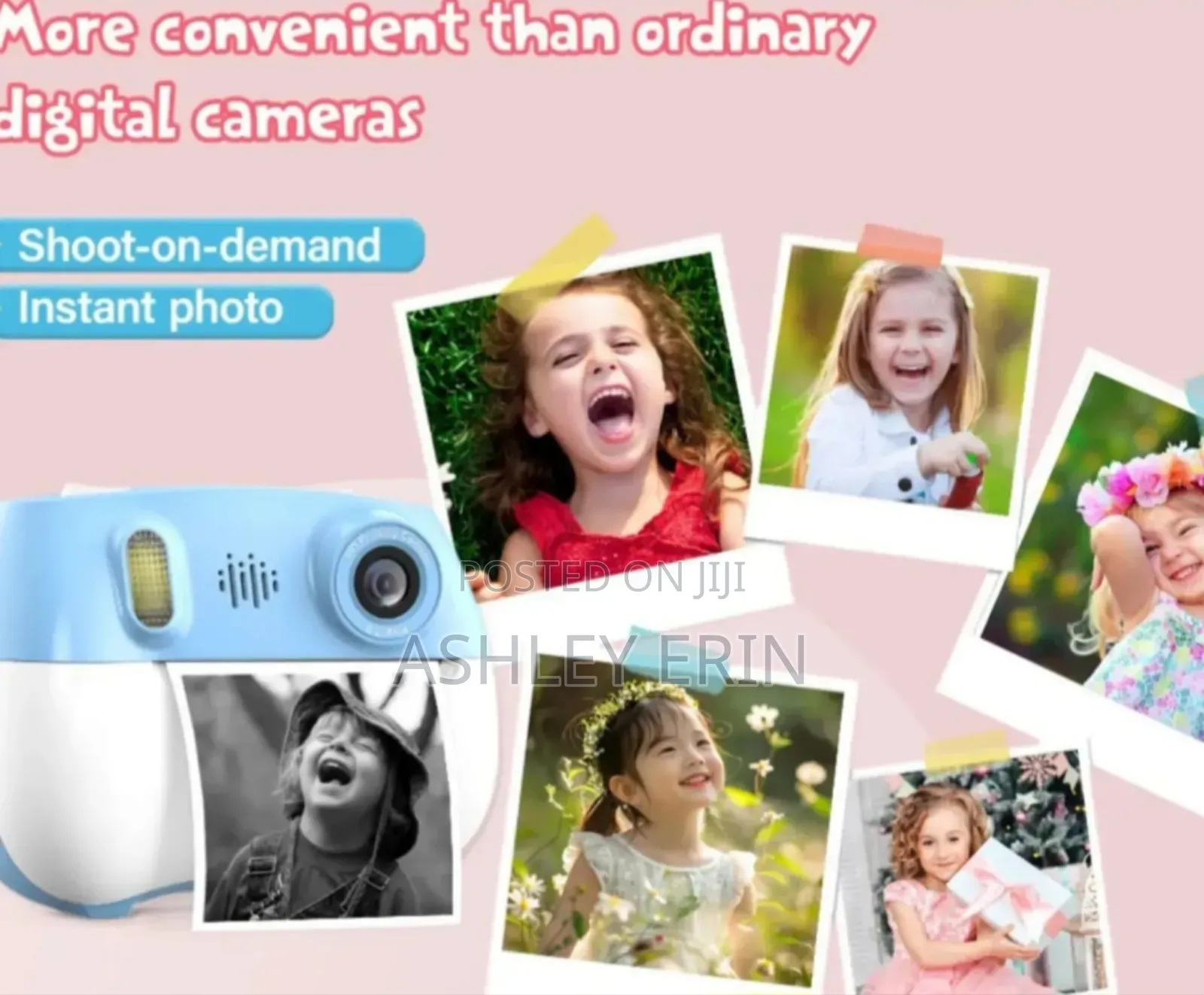 Kids Instant Print Camera