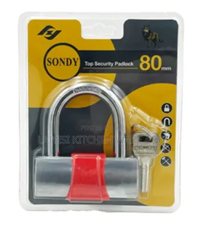 70mm Heavy-Duty Solid Brass Padlock –Secure Durable Locking Solution