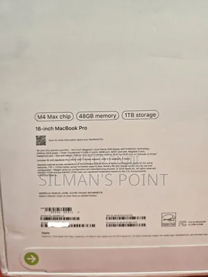New Apple MacBook Pro 2024 M4 Max 16-inch 48GB Apple M4 Max SSD 1T