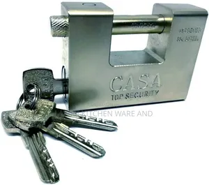 Casa Heavy-Duty Steel Padlock – Secure Durable Lock