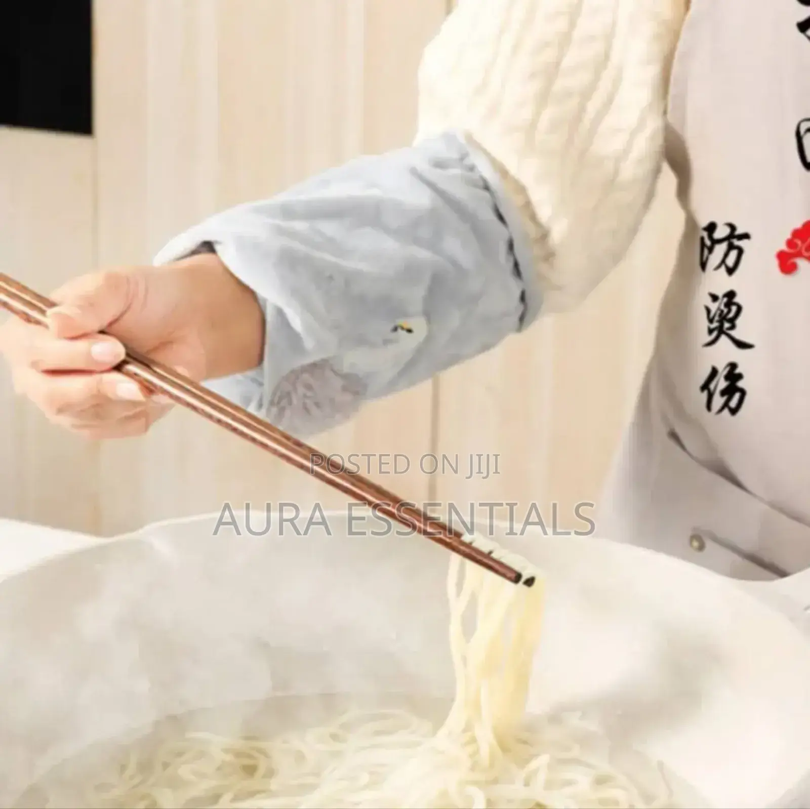 5pairs Of Bamboo Chop Sticks