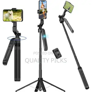 Universal C12 Ai Auto Face Tracking Selfie Stick Tripod for iPhone,