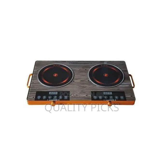 Multi-Desk Plugged Hot Plate 1h 2 Burner Electric