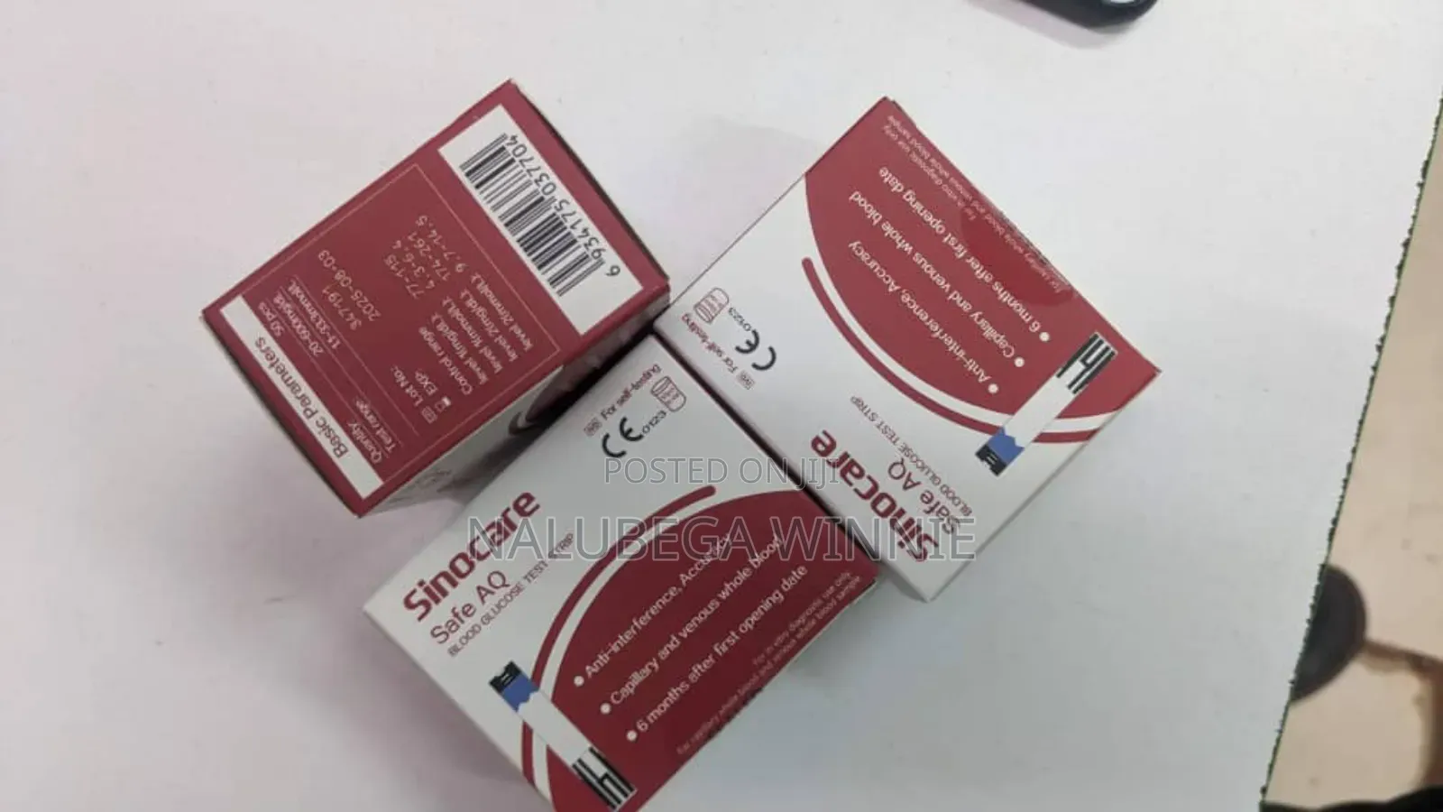 Sinocare Glucometer Machine and Strips
