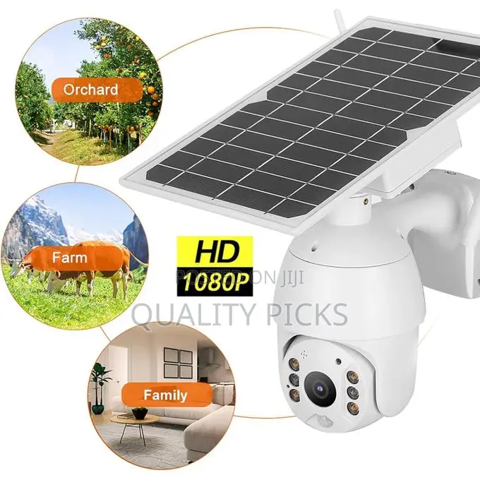 Solar Security Camera, Wireless Outdoor Camera