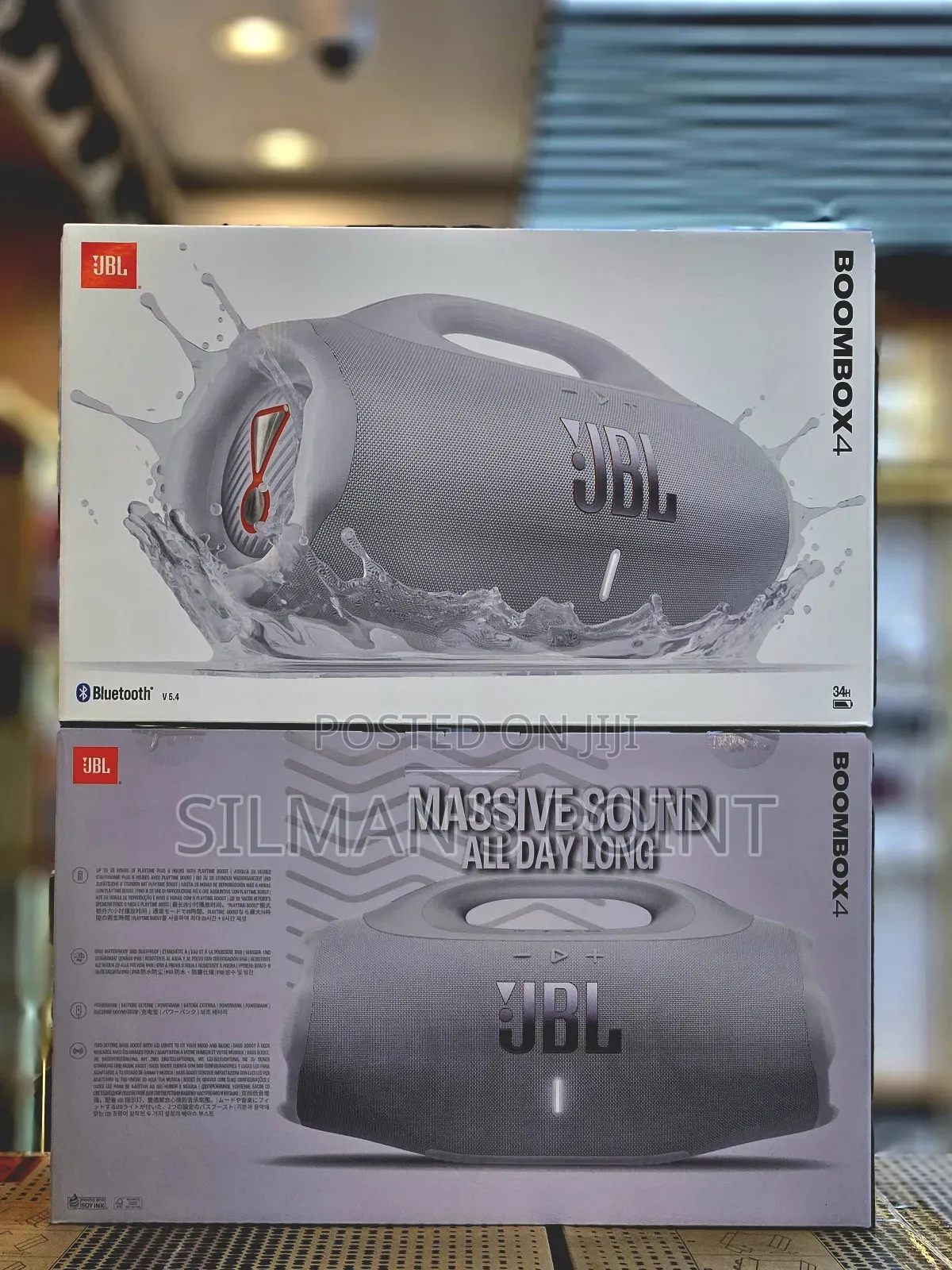 JBL Boombox 4 White Colour