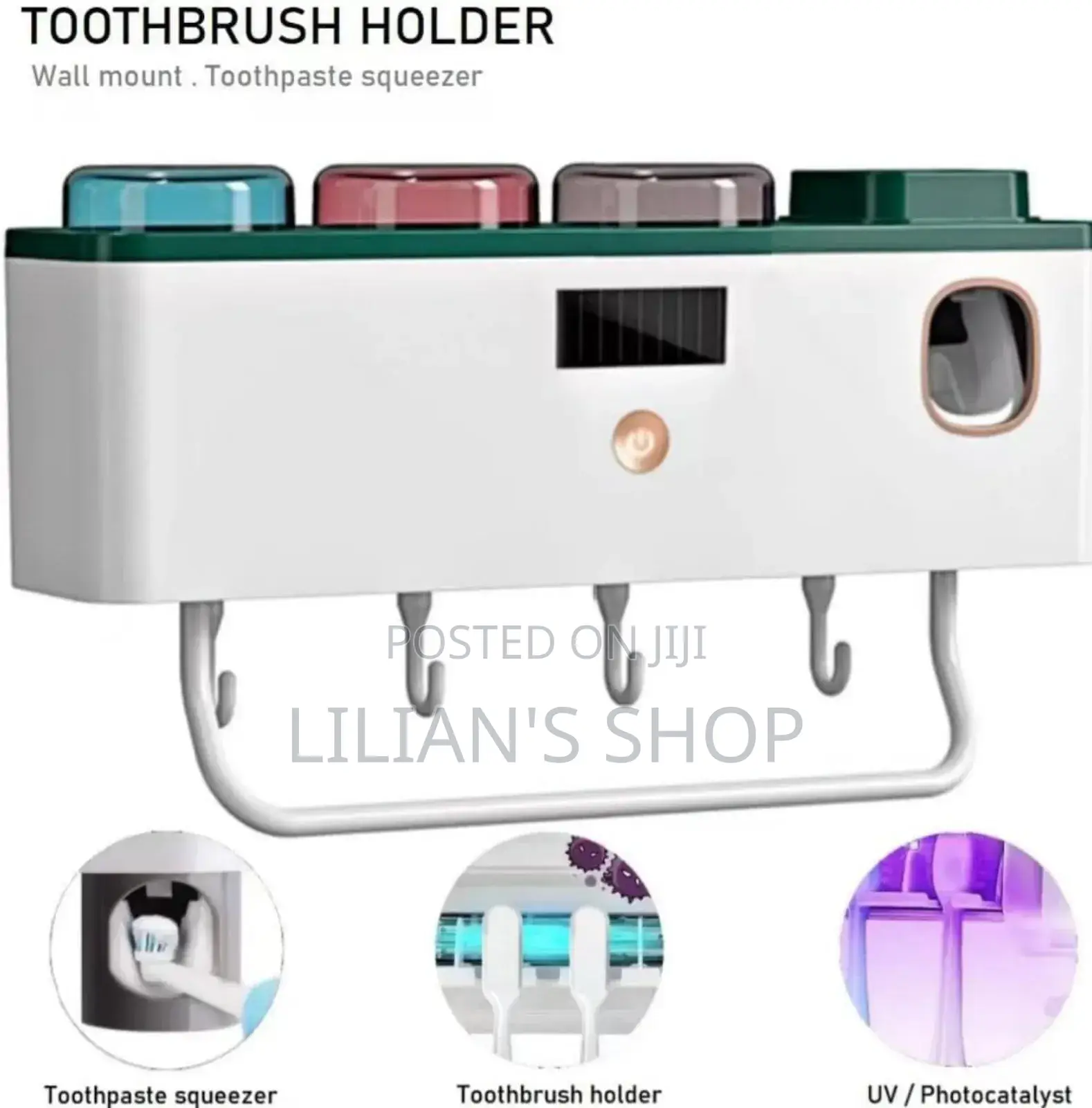 Renos Smart Sterilization Toothbrush Holder (Ra-917)