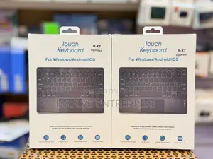 B-X7 Touch Keyboard With Touch Pad for iPad, Tablets, Windows