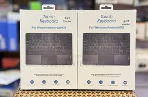 B-X7 Touch Keyboard With Touch Pad for iPad, Tablets, Windows