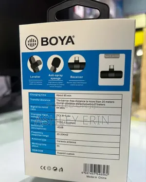 Boya by-Mw3 Wireless Microphone System.