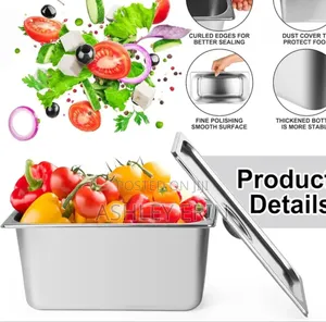 Deep Steam Table Pan With Lid