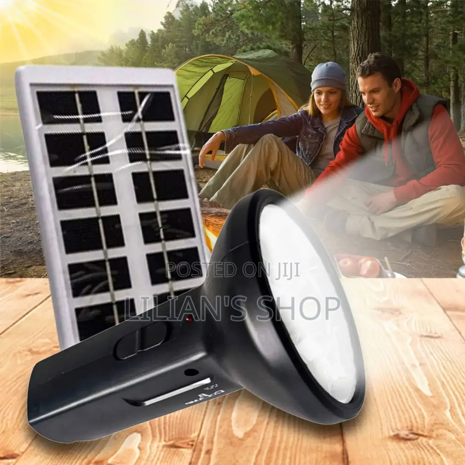 Cclamp Cl-058 Solar Flashlight.