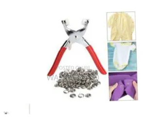 Snap Fastener Setting Pliers and Study Kit-Multicolor