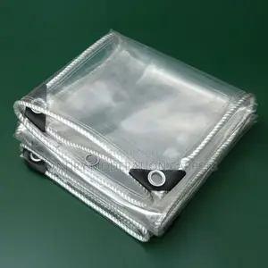 Single PVC Transparent Curtains