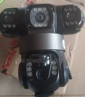 V380 5g Ai Triple Lenz Solar Camera