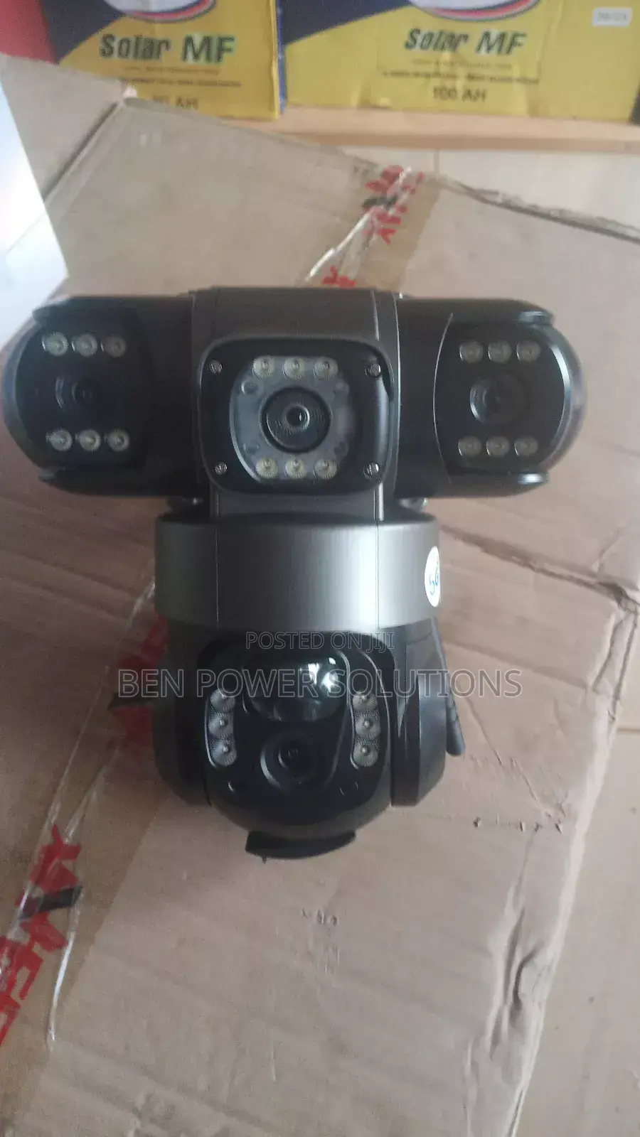 V380 5g Ai Triple Lenz Solar Camera