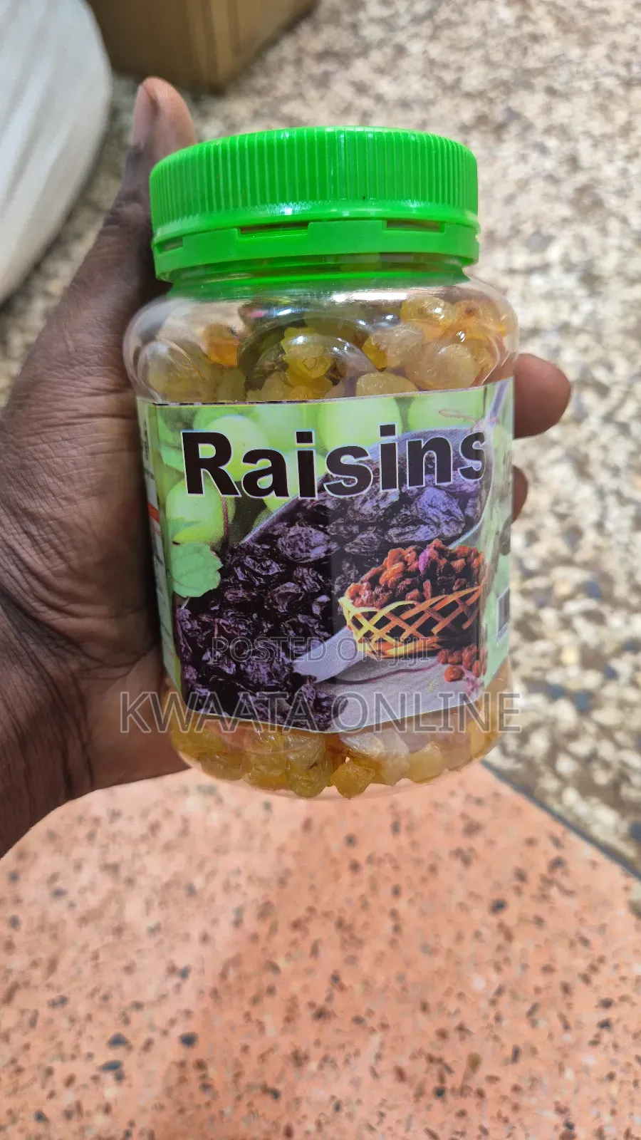 Deluxe Golden Raisins - 250g Healthy Snack, Naturally Sweet