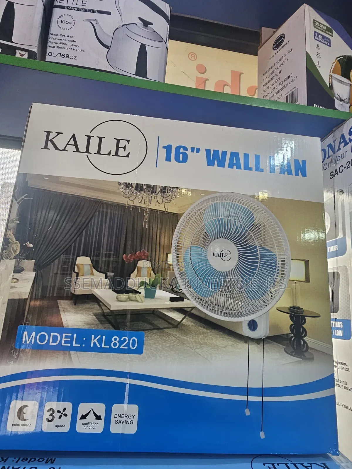 Kaile 16inches Electric Wall Fan