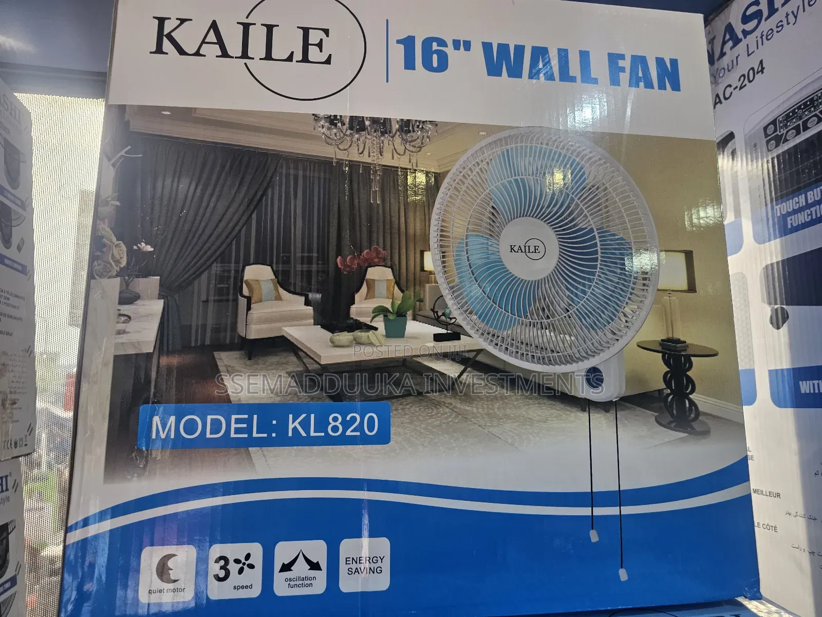 Kaile 16inches Electric Wall Fan