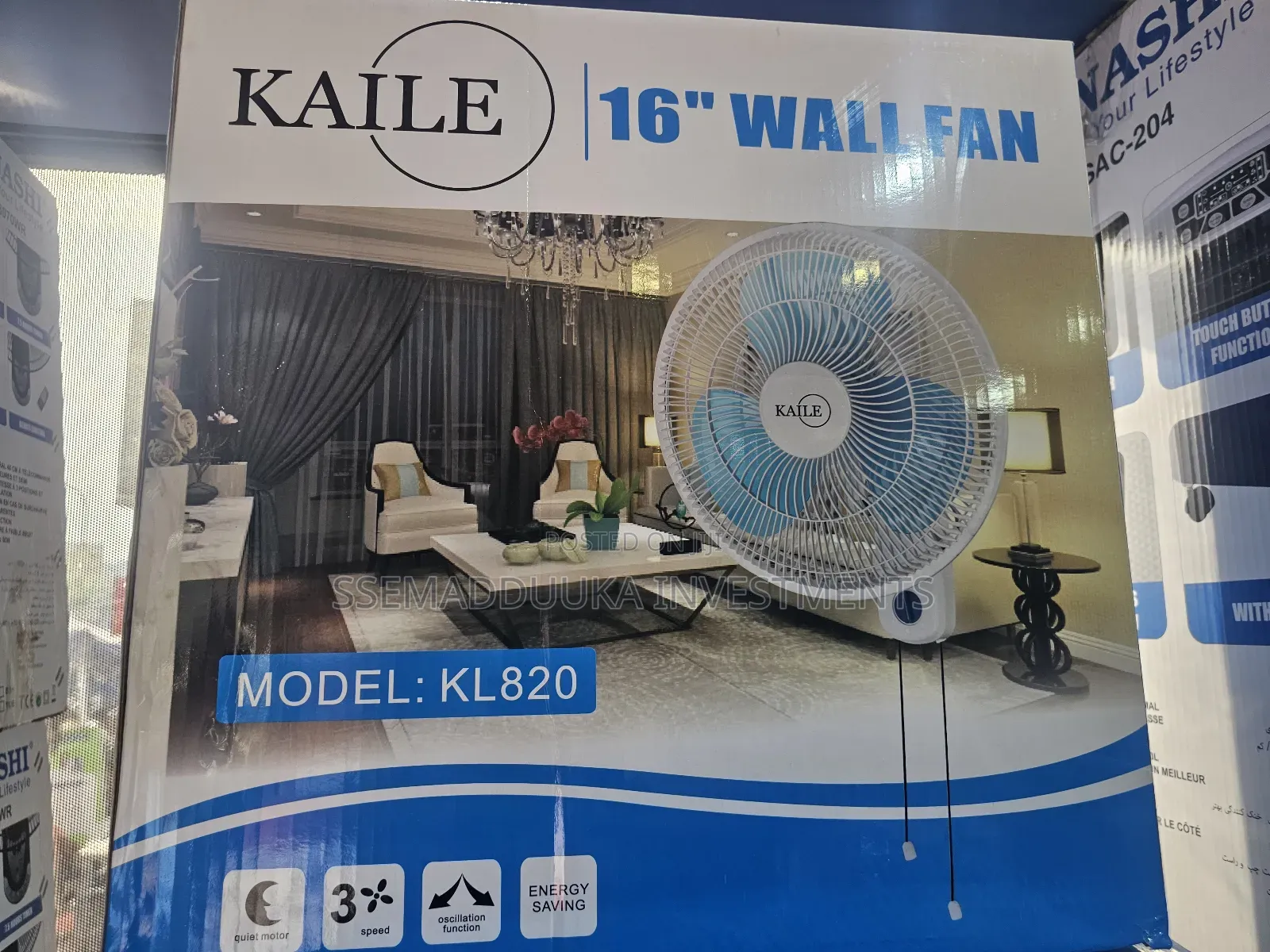 Kaile 16inches Electric Wall Fan