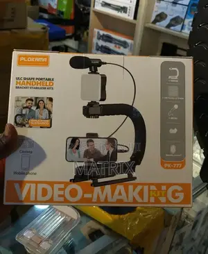 Mobile Phone Stabilizer for Video Shooting,Stand Holder Mini Light Led