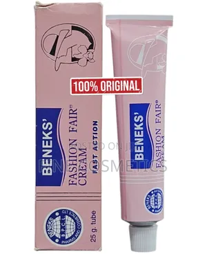Original Beneks Fashion Fair Tube Fast Lightening Cream Tube