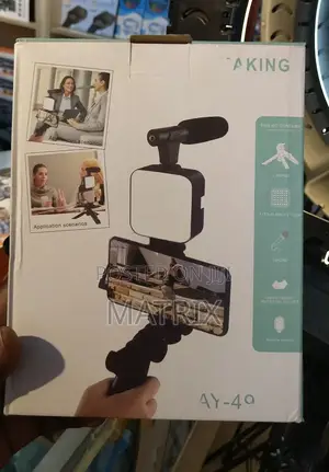 Tripod for Camera Operating Video Recording Kit for Video Making, Mic