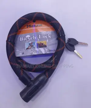 Bicycle / Motorcycle Cable Lock - Flexible, Anti-corossion