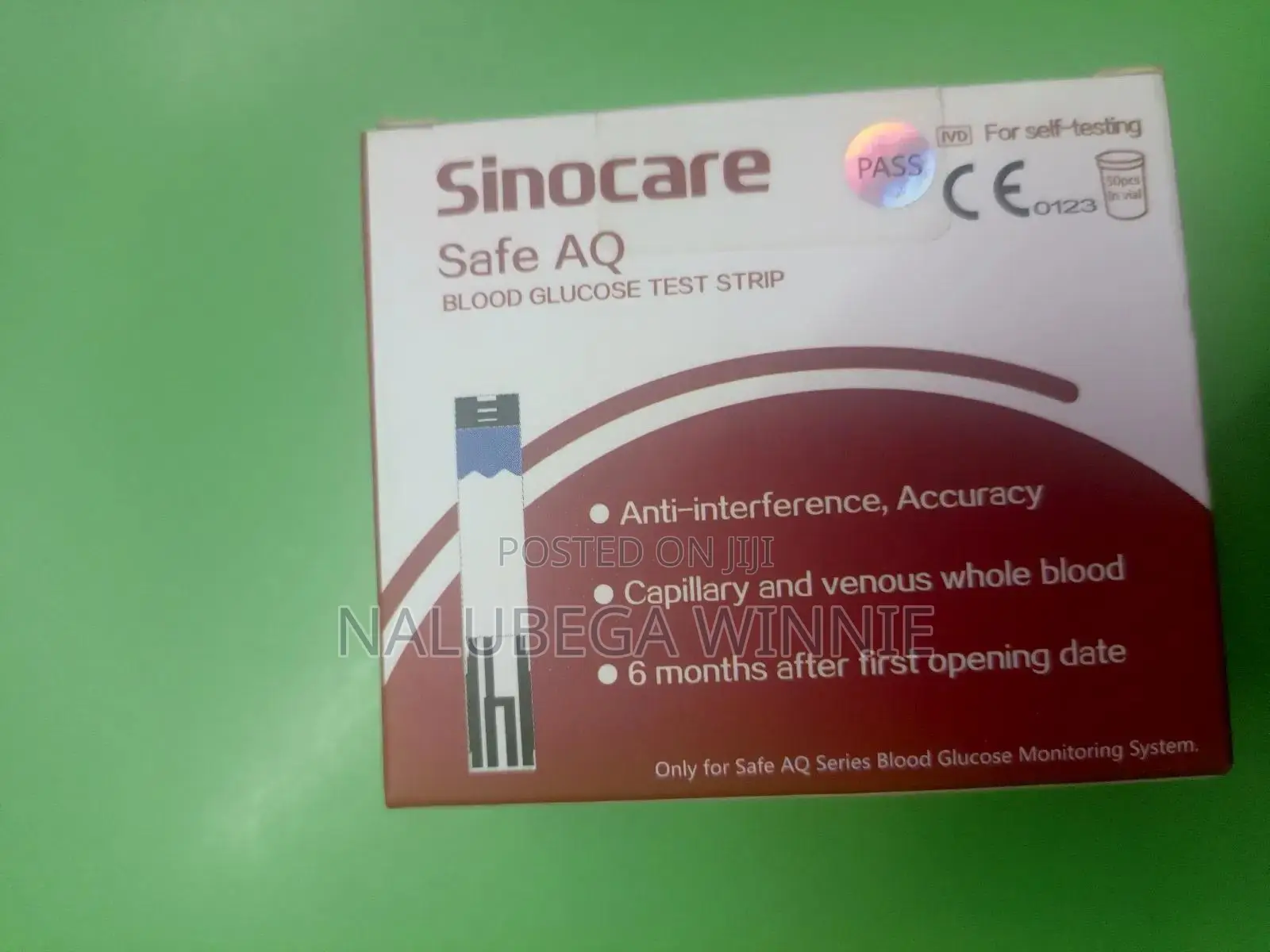 Sinocare Glucometer Machine and Strips