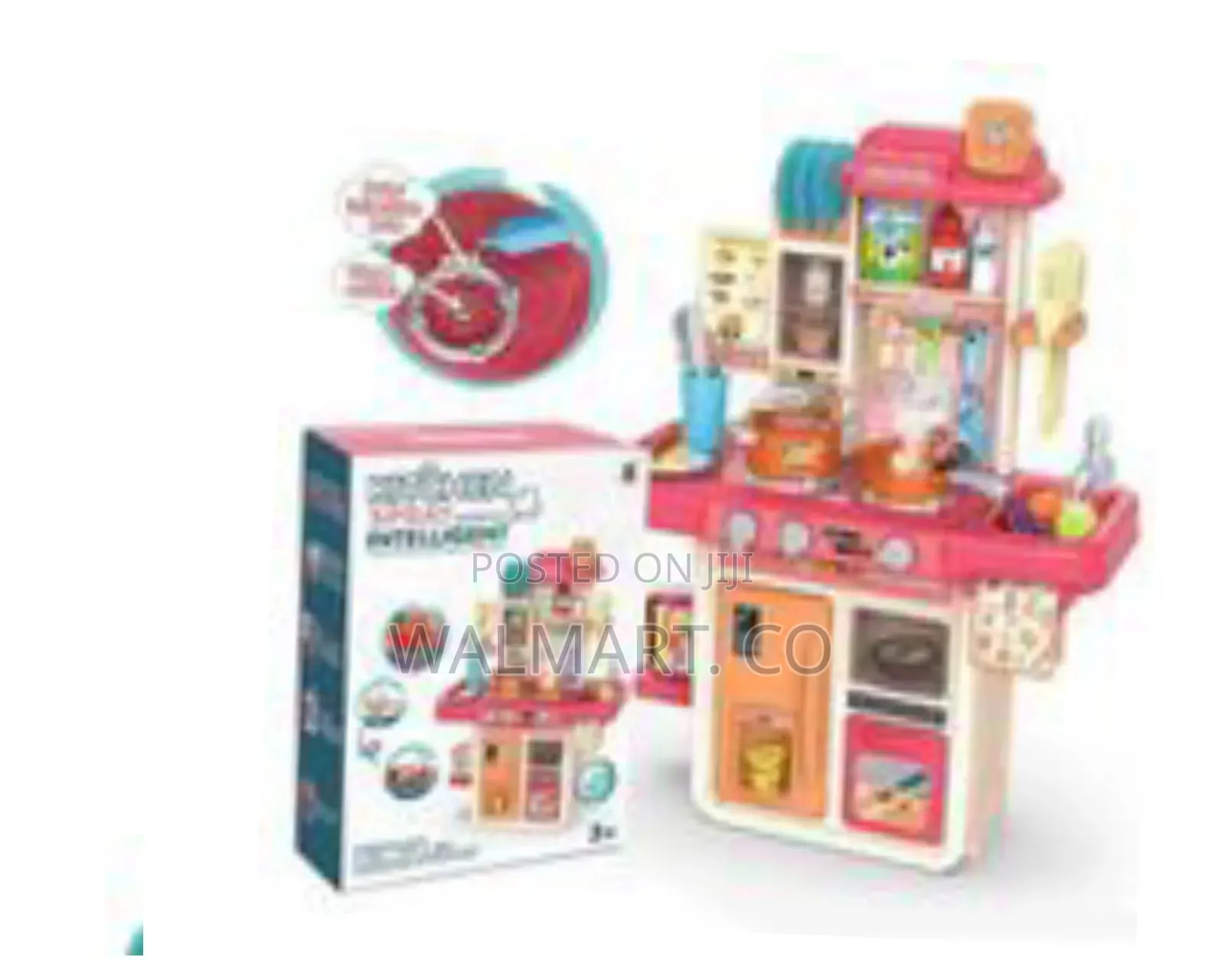 Interactive Delux Children's Play Kitchen With Water and Light Effects