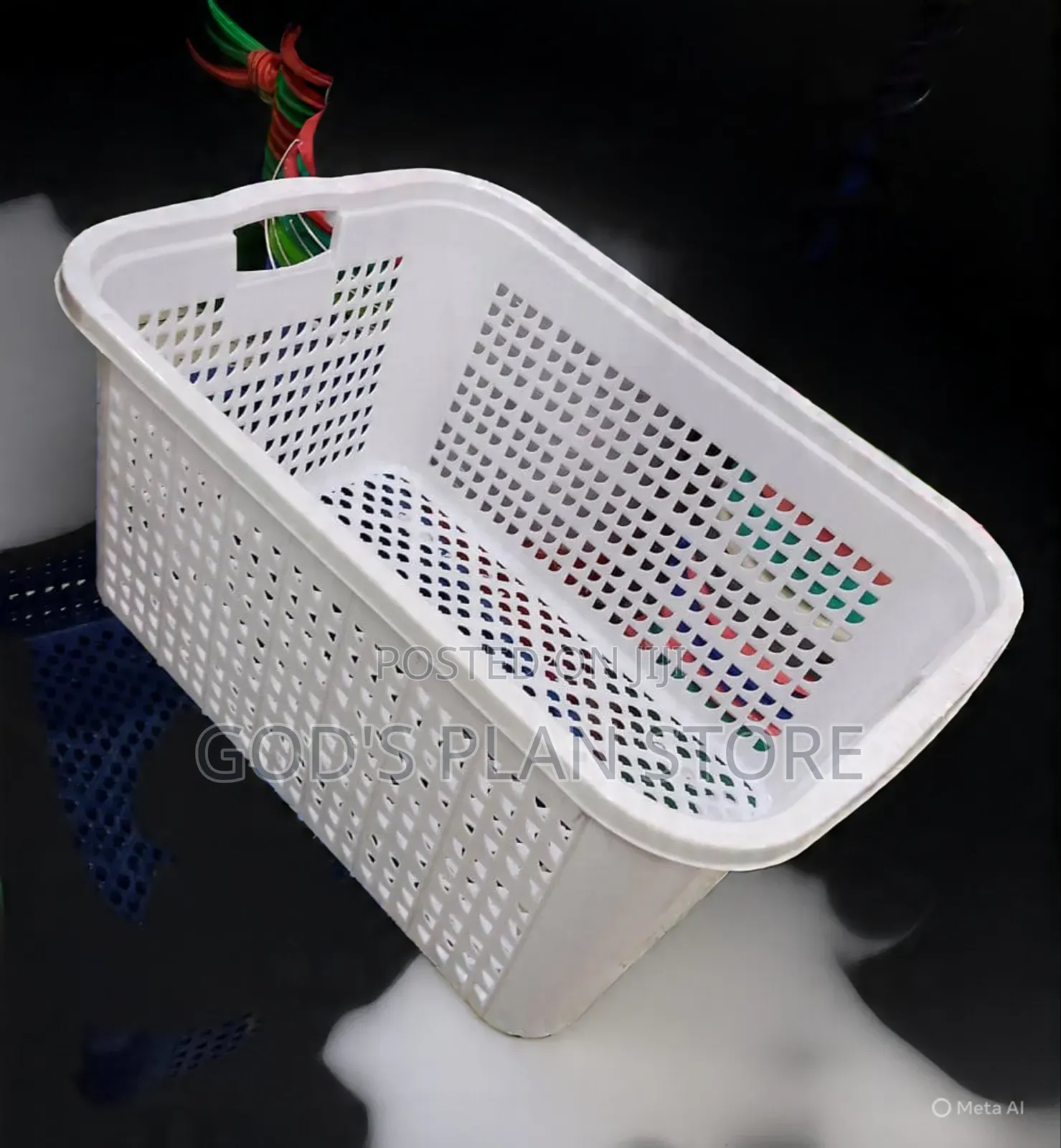 Plastic Mesh Storage Basket