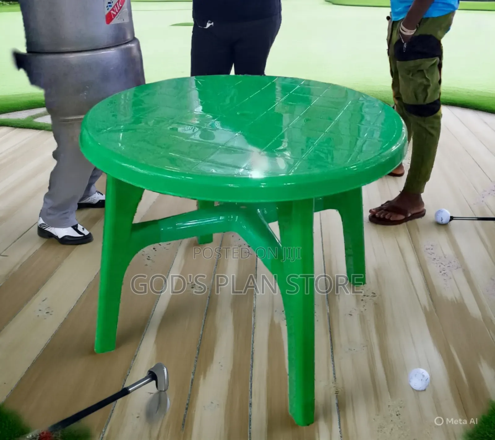 BBQ Plastic Table Plastic Table 4people 4 Legged