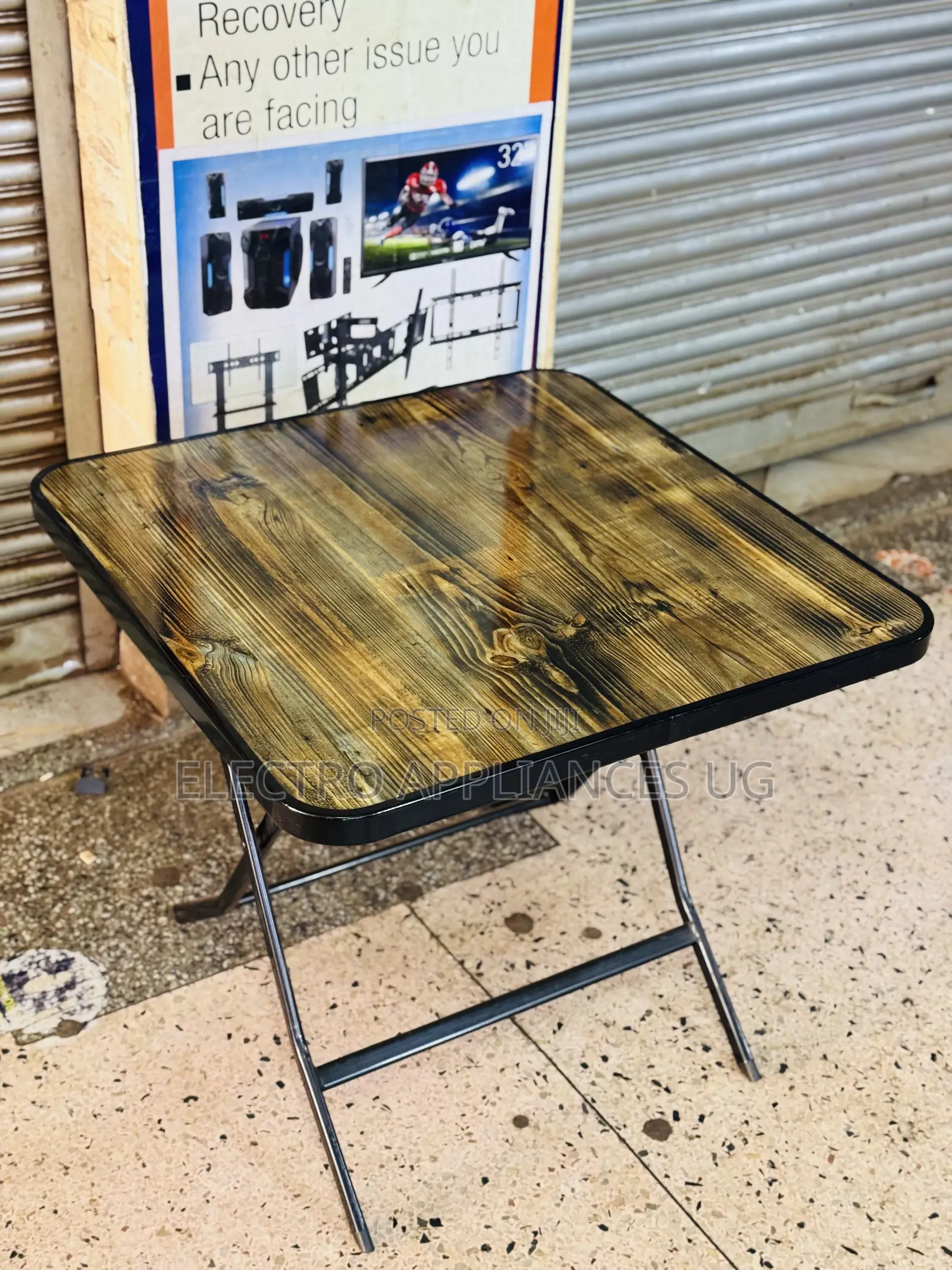 Square Folding Table.