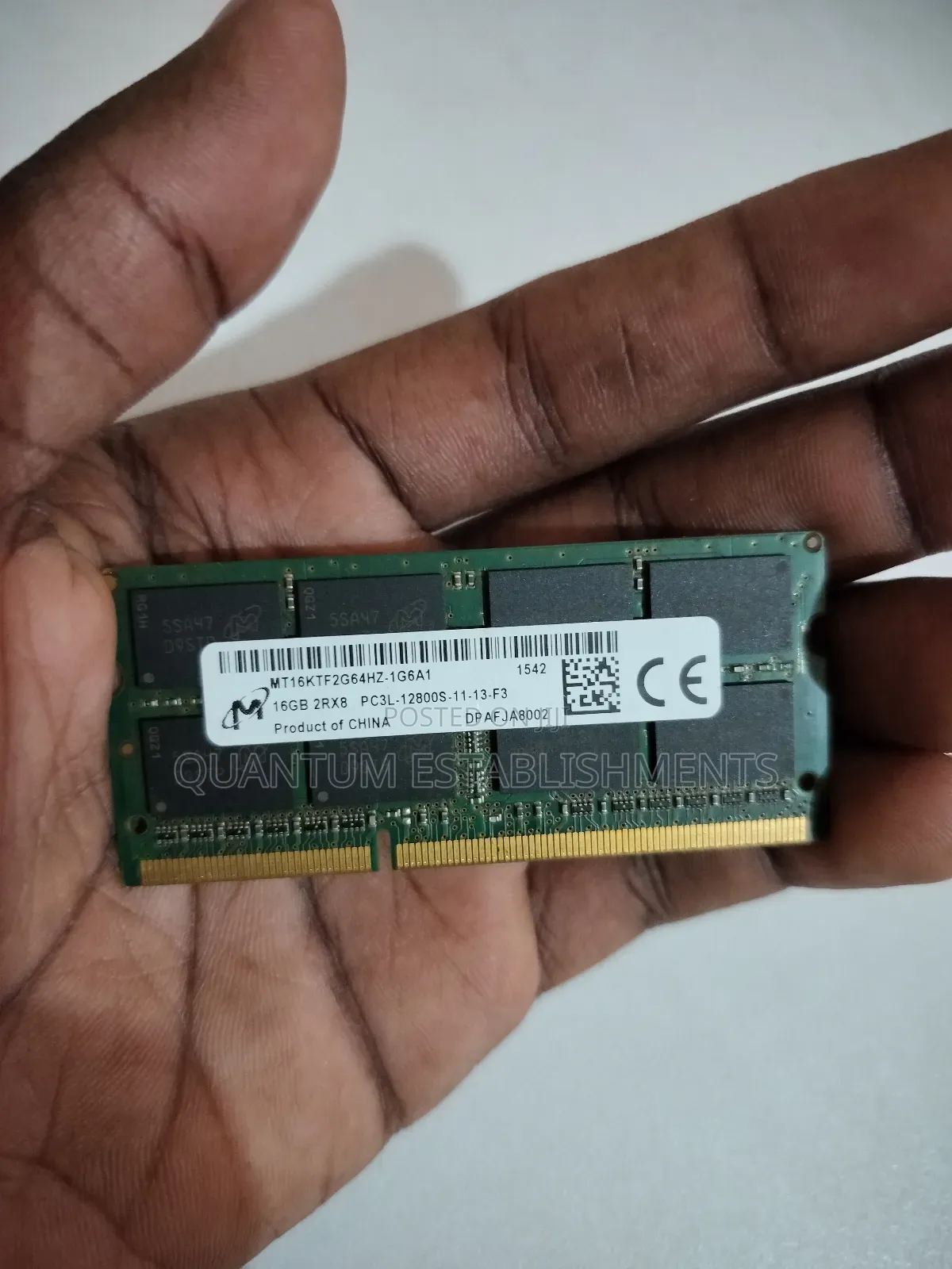 16gb Ddr3l Ram Chips for Laptop